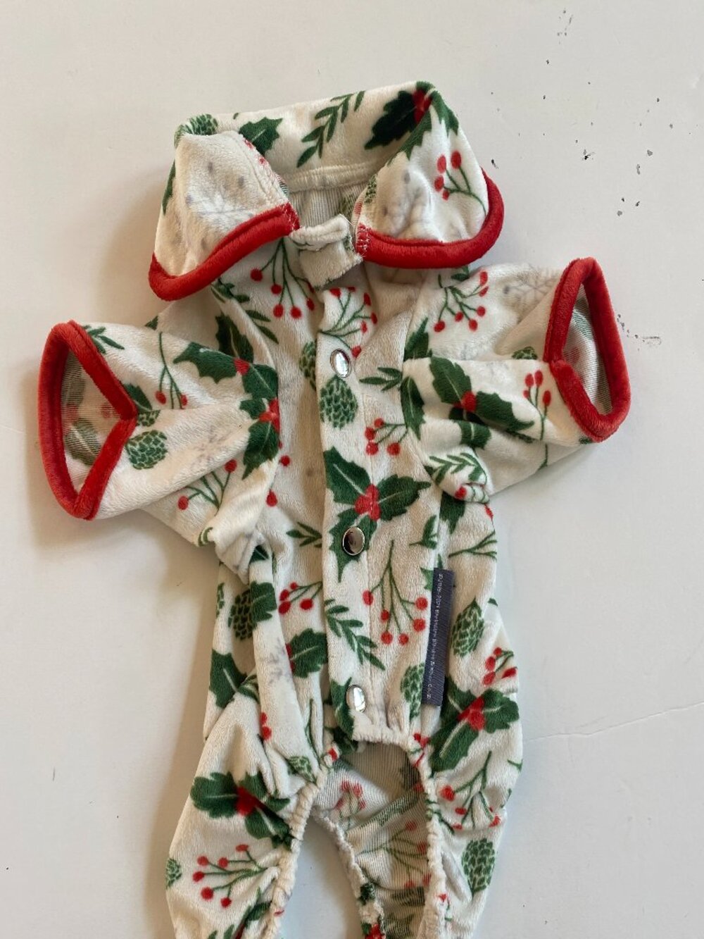 Berkshire Pet Collection size XS Holiday themed dog pajamas, NWOT.